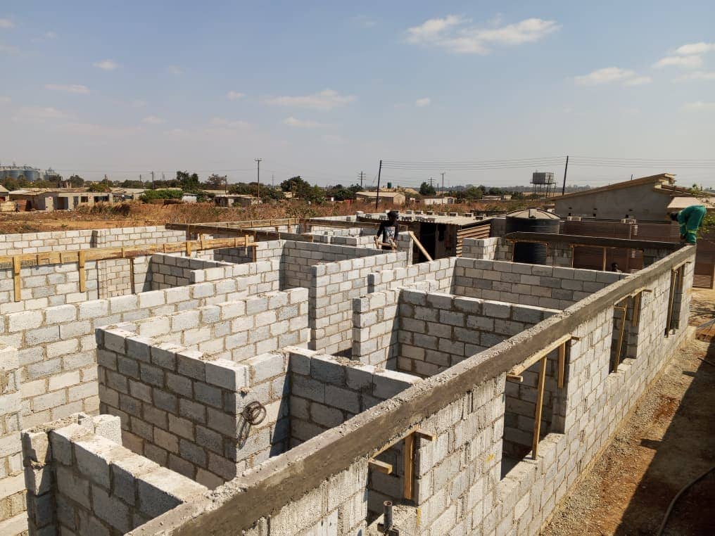 Lilayi House Construction Site Overview